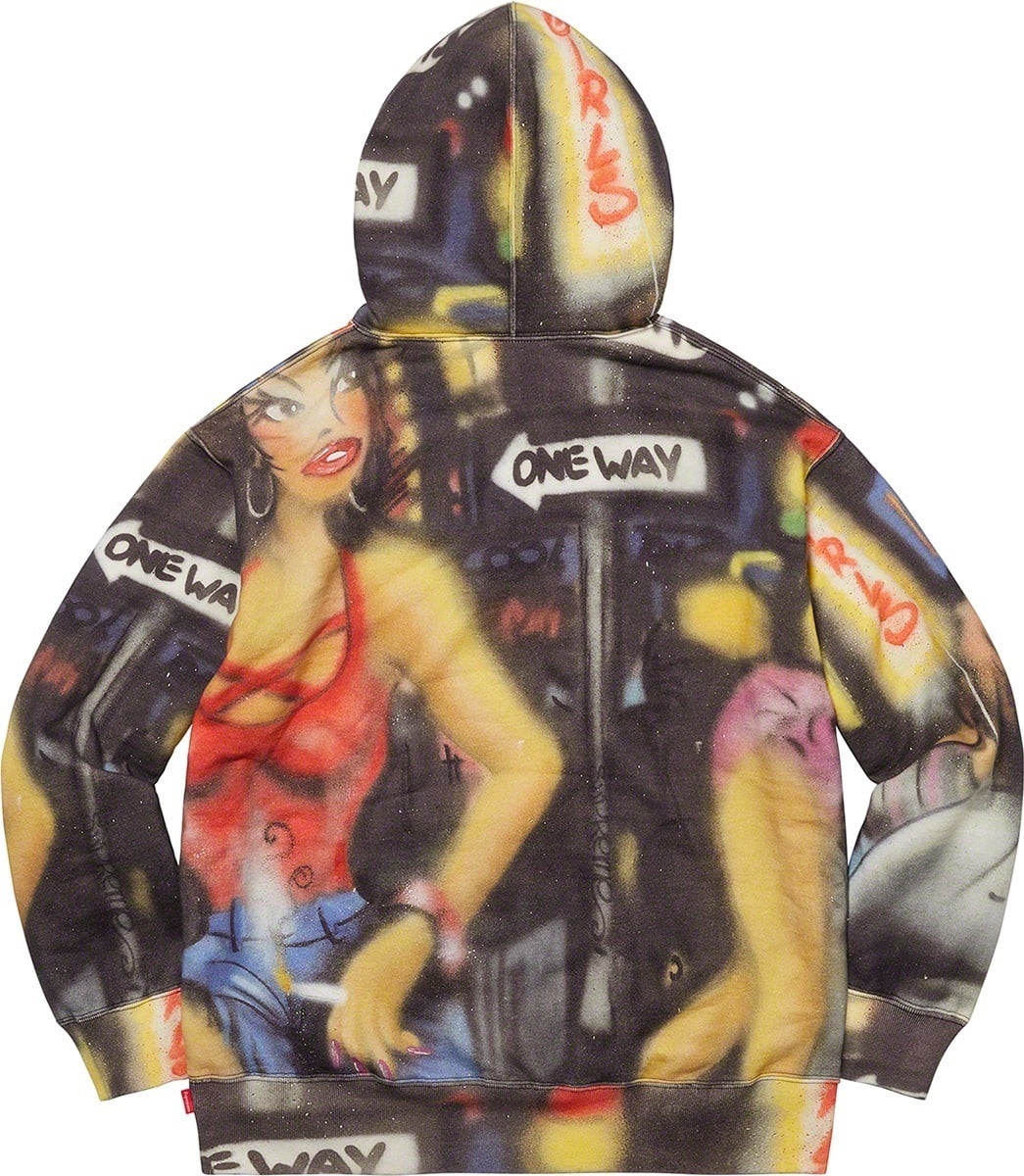 Lady Pink/Supreme Hooded Sweatshirt